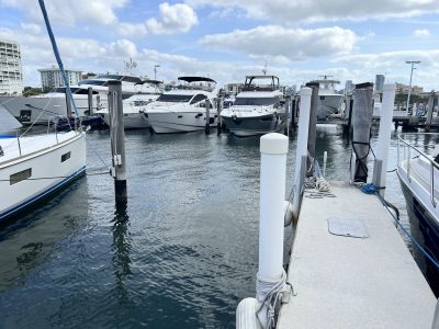 Dock For Rent At GROVE ISLE MARINA SLIP